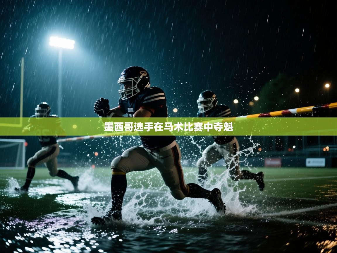 墨西哥选手在马术比赛中夺魁 第1张